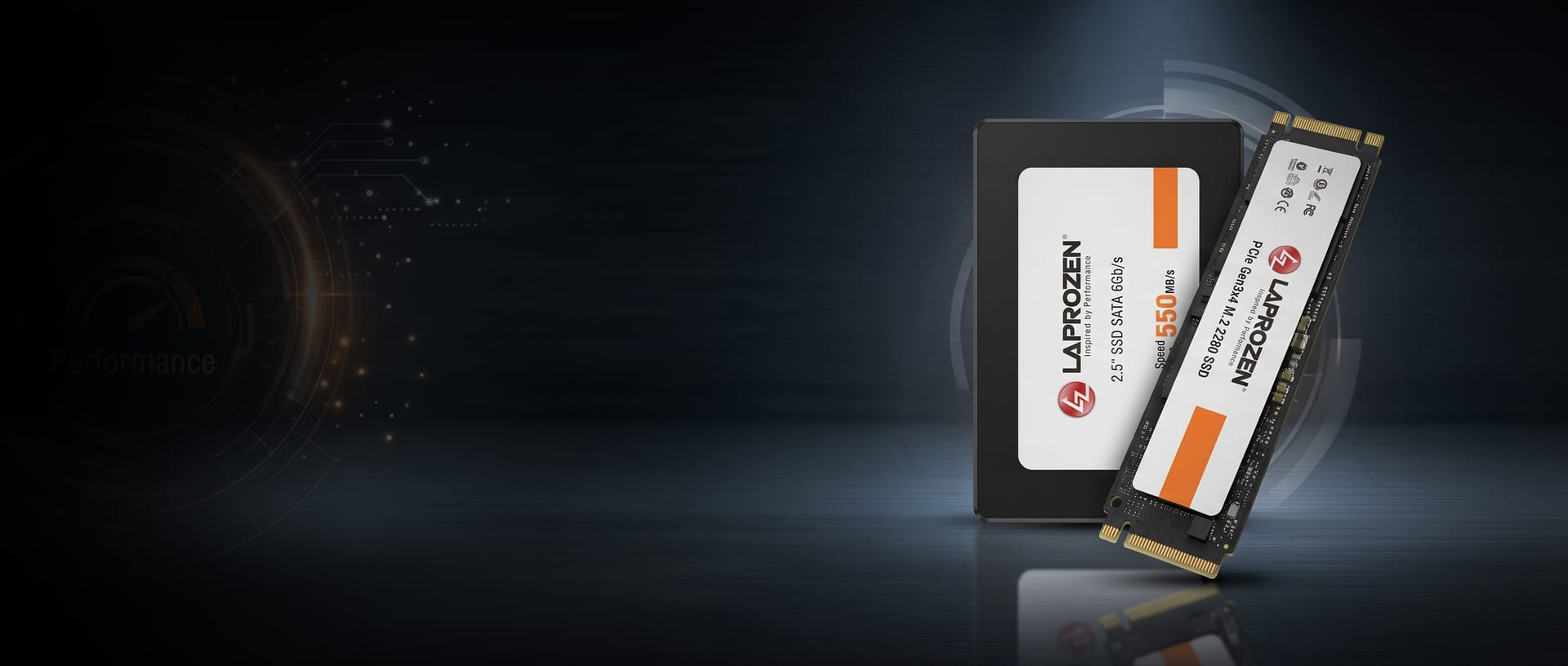 Laprozen SATA and NVMe SSDs