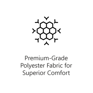 Premium-grade polyester fabric for superior comfort